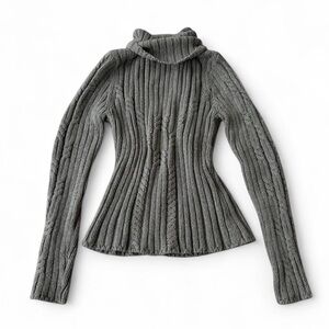 y2k Maurices grey sweater
